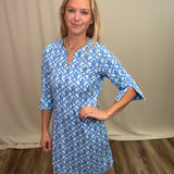Blue Turtles Travel Dress