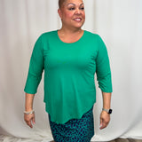 Emerald Asymmetrical Top