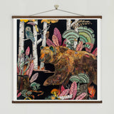 THE MOON'S PINK GLUE 20 x 20