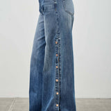 Plus High Rise Wide Leg