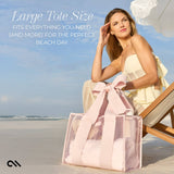 Bow Beach Tote With Phone Pouch