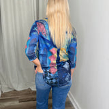 Hybrid Style High Rise Straight Leg Jeans