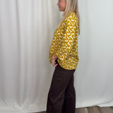 Chocolate Denim 29" Wide Leg Jean