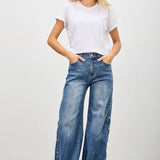 Plus High Rise Wide Leg