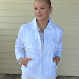 White Travel Jacket