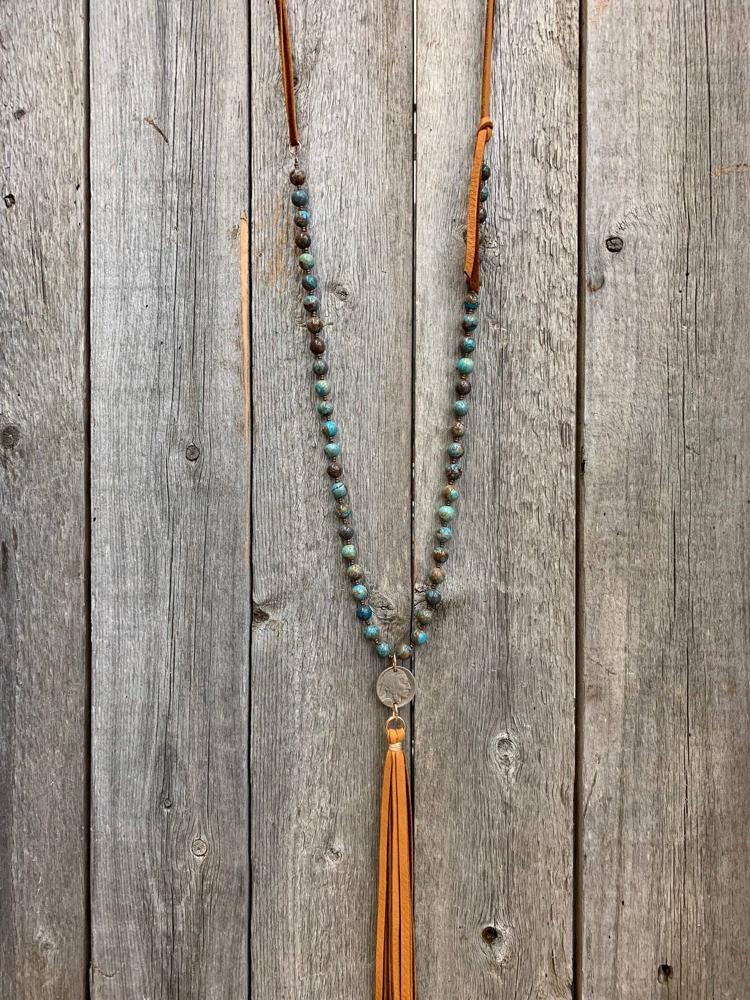 Gem Silica, Nickel & Tassel