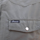Green Pearl Snap Shirt