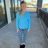 Medallion Print Ankle Legging