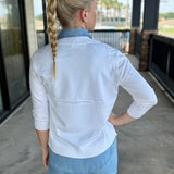 White Cardigan Sweater