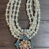 5 Strand Patena Necklace
