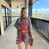 Multi Silk Dress