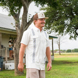 Bluebonnet Guayabera Polo