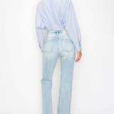 PLUS - HIGH RISE STRAIGHT JEANS: 16 (32)