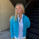 Turquoise Travel Jacket