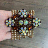 Brown Crystal Bracelet