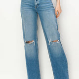 HIGH RISE STRAIGHT LEG JEANS: 15 (31)