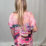 Sea Glass Pink Pull On Shorts
