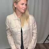 Metallic Gold Travel Jacket