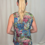 Watercolor Whisper Reversible Tank