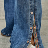 Plus High Rise Wide Leg