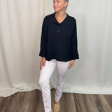 White 28" Slim Ankle Crop Pant