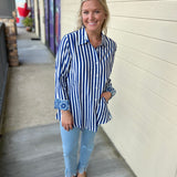 Blue Front Back Top