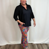 Painted Paradise Kick Flare Pants