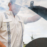 Bluebonnet Guayabera Polo