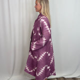 Plum Long Jacket