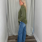 Tummy Control High Rise Relaxed Flare Jeans