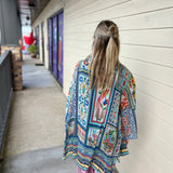 Peacock Kimono