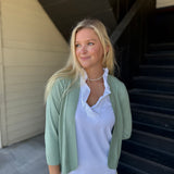 Sage Cardigan Sweater