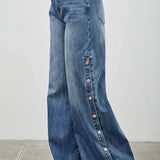 Plus High Rise Wide Leg