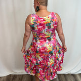 Island Escape Bustle Dress