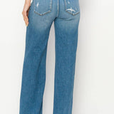 HIGH RISE STRAIGHT LEG JEANS: 5 (26)