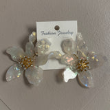 Flower Statement Earrings