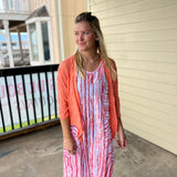 Peach Shrug