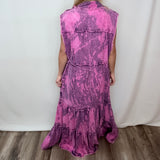 Pink Darling Button Up Dress