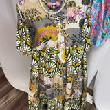 Multi Printed Layer Dress