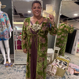Elegant Green Duster