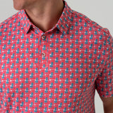 American Flag Performance Polo