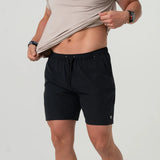 Black Athletic Shorts Camo Lining