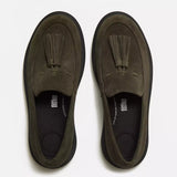 Suede Tassel Loafers