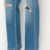 HIGH RISE STRAIGHT LEG JEANS: 5 (26)