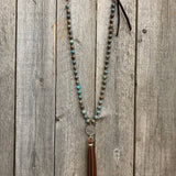 Gem Silica, Nickel & Tassel