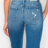 HIGH RISE TAPERED LEG JEANS: 3 (25)