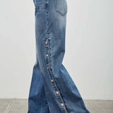Plus High Rise Wide Leg
