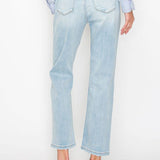 PLUS - HIGH RISE STRAIGHT JEANS: 16 (32)