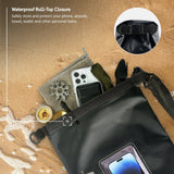Pelican Marine Waterproof 5L Dry Bag (Stealth Black) - Phone Pouch