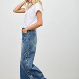 High Rise Wide Leg